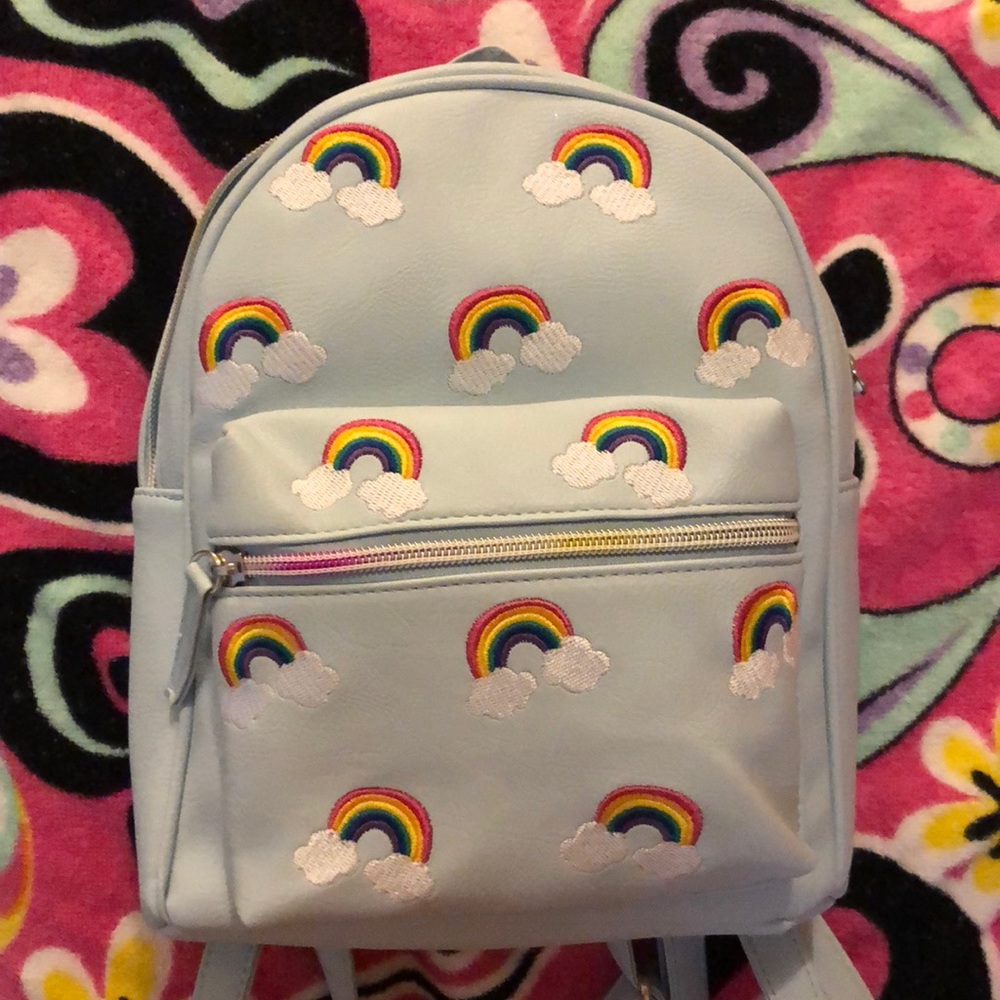 Mini rainbow backpack